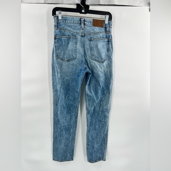 Rivet & Thread blue jeans straight leg size 25 button front - Picture 6 of 12